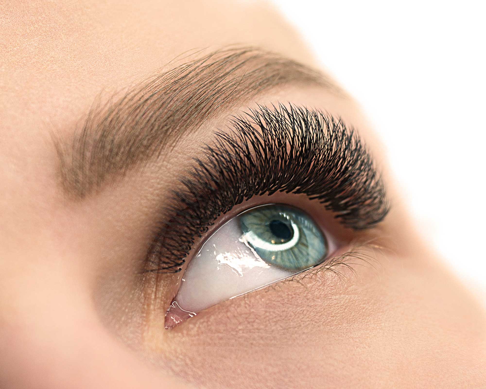 Prefessional eyelash extensions- Fluffy-Lashes