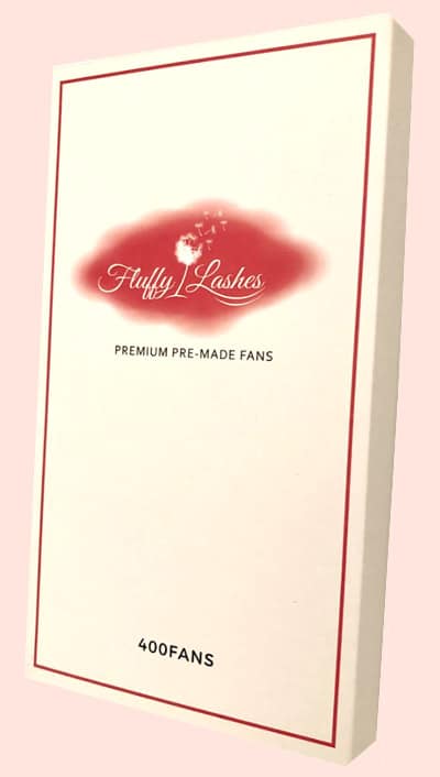 Premade fans XL tray- Fluffy-Lashes