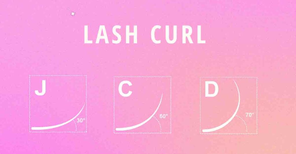 c curl lashes